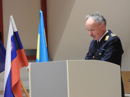 Poročilo poveljnika za preteklo leto  je podal Metod Kropar